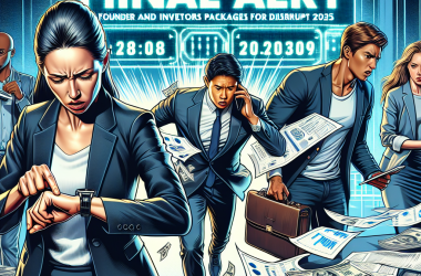 Illustration of Dernière alerte : les économies du forfait fondateur et investisseur pour TechCrunch Disrupt 2025 se terminent demain