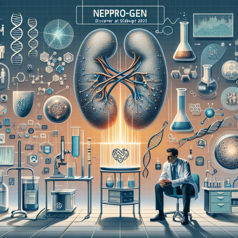 Illustration of Nephrogen, une biotech qui combine IA et thérapie génique pour inverser la maladie rénale - Découvrez-la au TechCrunch Disrupt 2025
