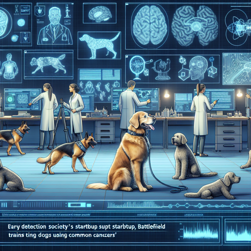 Illustration of La société SpotitEarly du Startup Battlefield forme des chiens et utilise l'IA pour détecter les cancers courants