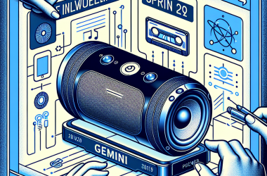 Illustration of Google dévoile son nouvel haut-parleur Google Home propulsé par Gemini, prévu pour le printemps 2026
