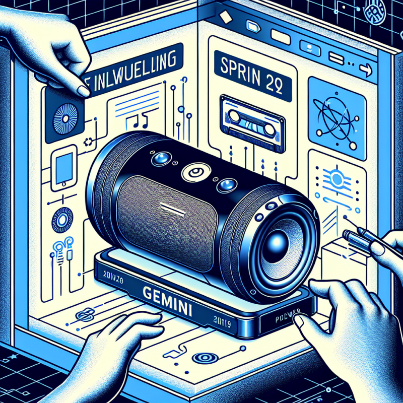 Illustration of Google dévoile son nouvel haut-parleur Google Home propulsé par Gemini, prévu pour le printemps 2026