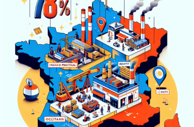 Illustration of Dans quelles régions travaille-t-on le plus en France ? Alors que Bruxelles veut que 78 % des Européens travaillent, il n'y a que 3 régions françaises qui y sont déjà