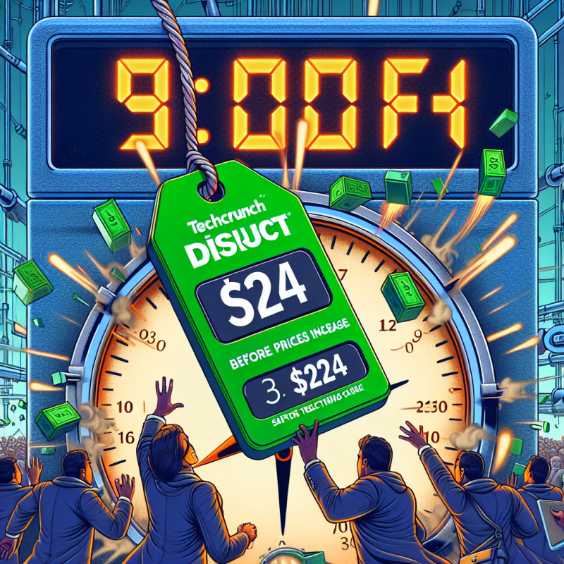 Illustration of 3 jours restants : Économisez jusqu'à 624 $ sur votre pass TechCrunch Disrupt 2025 avant que les prix n'augmentent