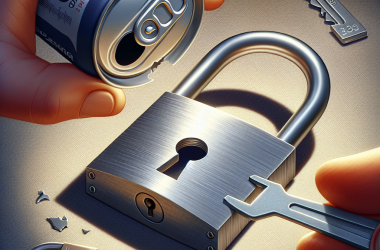 Illustration of Un cadenas à 130$ ouvert avec une simple canette - L'énorme fail de Proven Industries | Le site de Korben