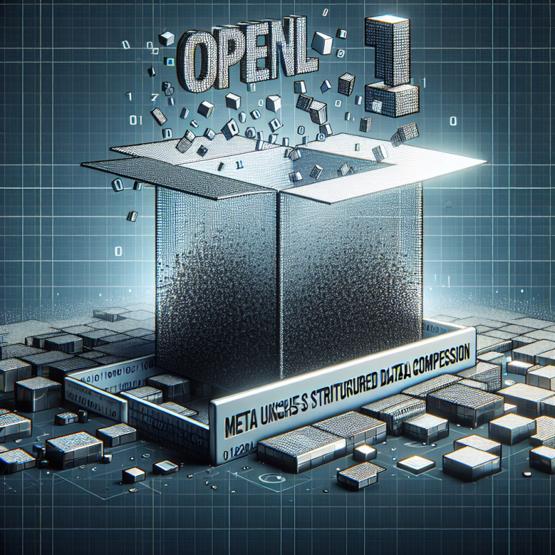Illustration of OpenZL - Meta lance un framework open source de compression de données structurées | Le site de Korben
