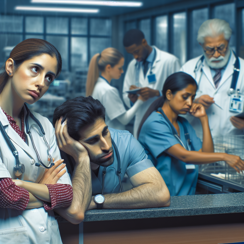 Illustration of "J'ai fini par tomber en dépression": sollicités car plus compétents, les aidants qui sont en même temps professionnels de santé sont au bout du rouleau