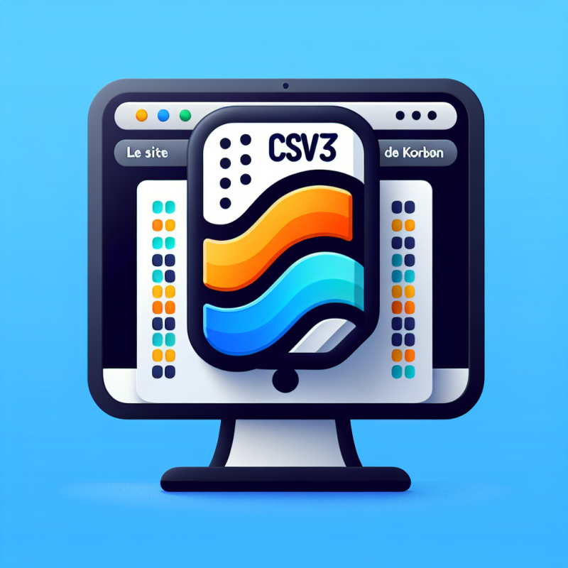 Illustration of SmoothCSV3 - Pour traiter vos fichiers CSV avec respect | Le site de Korben