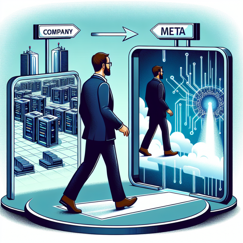 Illustration of Le co-fondateur de Thinking Machines Lab, Andrew Tulloch, rejoint Meta