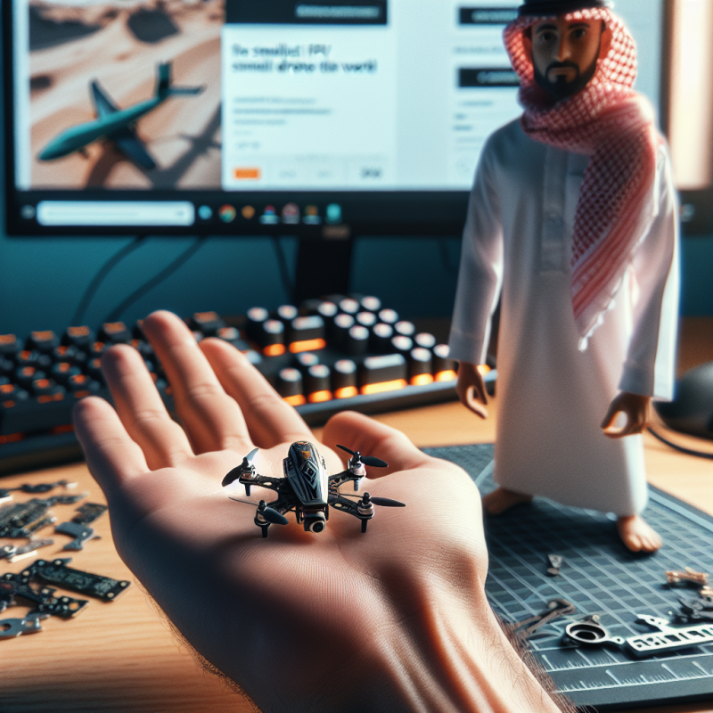 Illustration of Le plus petit drone FPV du monde ? | Le site de Korben