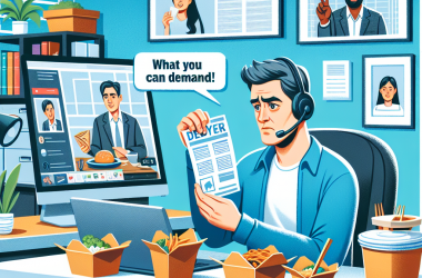 Illustration of Télétravail et Titres-restaurant : ce que les salariés peuvent exiger