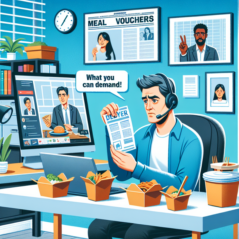Illustration of Télétravail et Titres-restaurant : ce que les salariés peuvent exiger