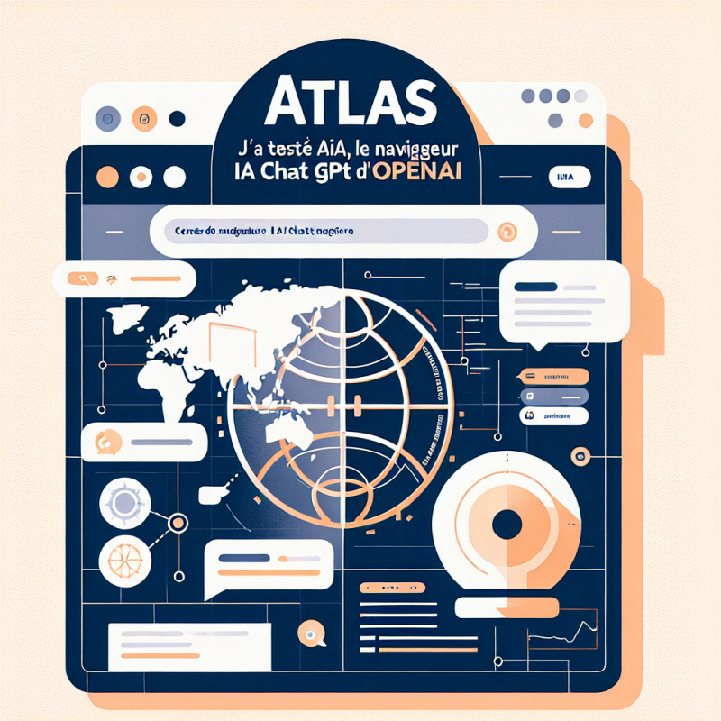 Illustration of J'ai testé Atlas, le navigateur IA ChatGPT d'OpenAI | Le site de Korben