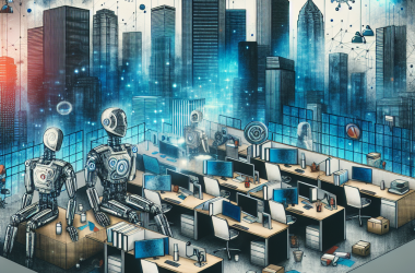 Illustration of Amazon, Goldman Sachs, Microsoft… Ces grosses boîtes qui ont déjà commencé à licencier à cause de l’intelligence artificielle