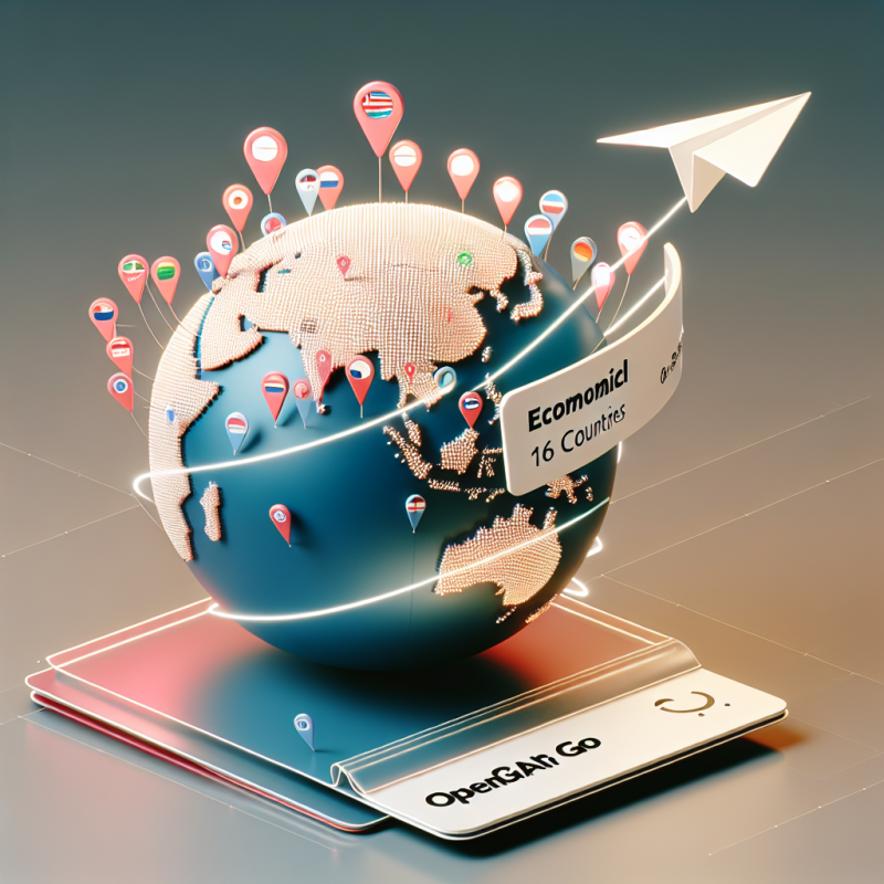 Illustration of Le plan abordable ChatGPT Go d'OpenAI s'étend à 16 nouveaux pays en Asie