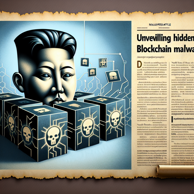 Illustration of Quand la Corée du Nord cache ses malwares dans la blockchain | Le site de Korben