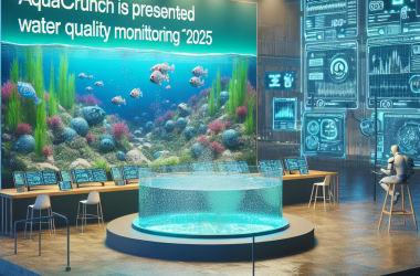 Illustration of Aquawise présentera sa technologie de surveillance de la qualité de l'eau basée sur l'IA au TechCrunch Disrupt 2025