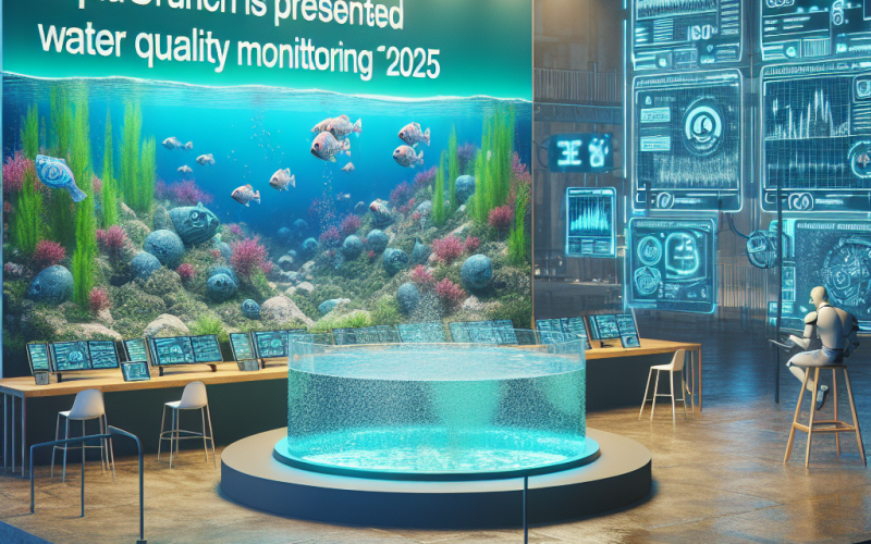 Illustration of Aquawise présentera sa technologie de surveillance de la qualité de l'eau basée sur l'IA au TechCrunch Disrupt 2025