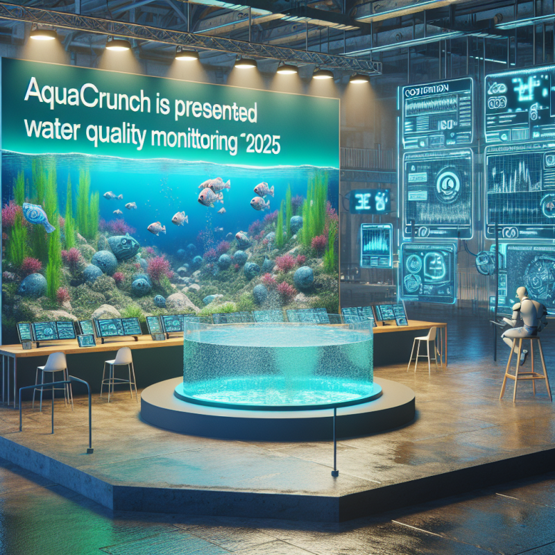Illustration of Aquawise présentera sa technologie de surveillance de la qualité de l'eau basée sur l'IA au TechCrunch Disrupt 2025