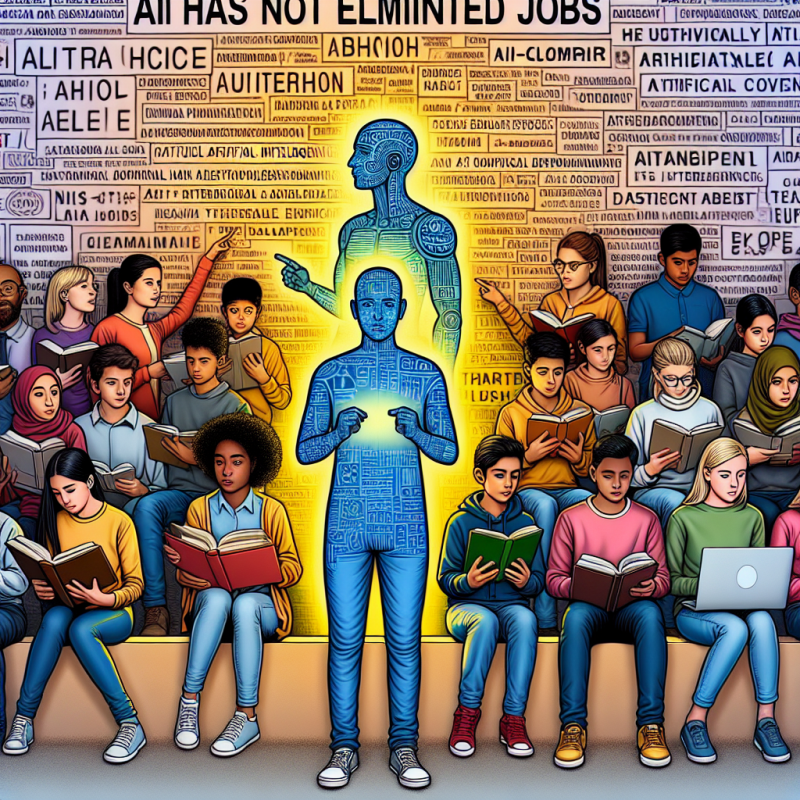 Illustration of Les jeunes ont des "connaissances théoriques": pourquoi l'IA n'a pas supprimé d'emplois sauf chez les travailleurs de moins de 25 ans