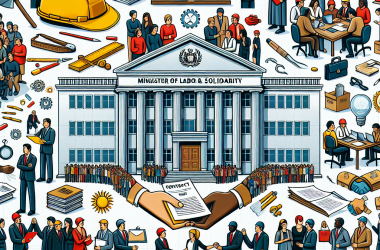 Illustration of Attributions du ministre du Travail et des Solidarités - Centre Inffo