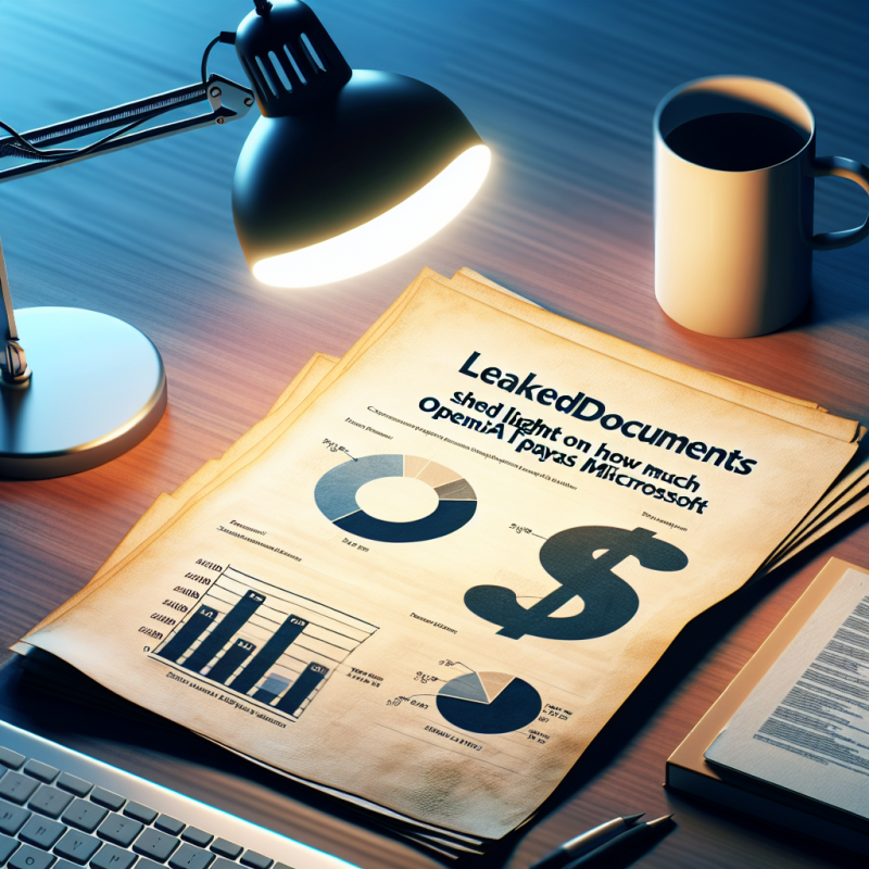 Illustration of Des documents divulgués éclairent sur combien OpenAI paie Microsoft