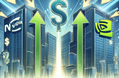 Illustration of La vente de Nvidia par SoftBank ébranle le marché et soulève des questions