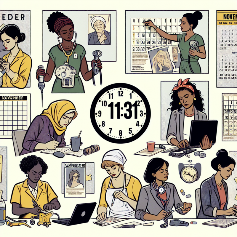 Illustration of Pourquoi les femmes travailleront "gratuitement" à partir du 10 novembre à 11h31