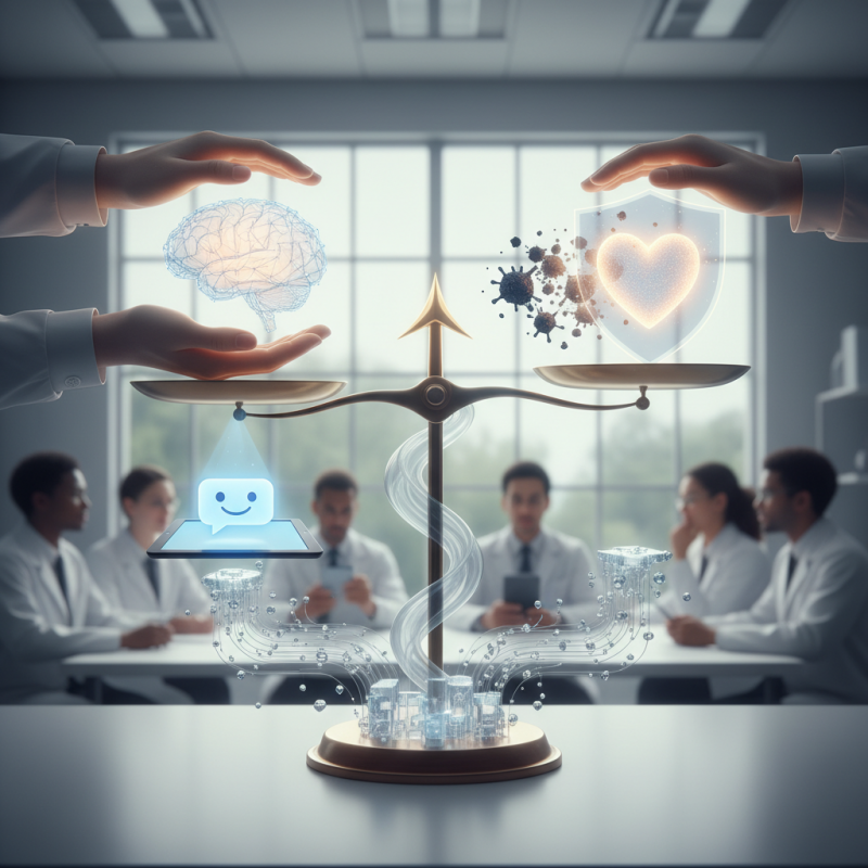 Illustration of Une nouvelle référence pour évaluer si les chatbots protègent le bien-être humain