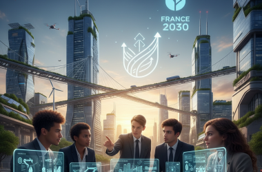 Illustration of Compétences et métiers d’avenir, un programme au cœur de France 2030 - Centre Inffo