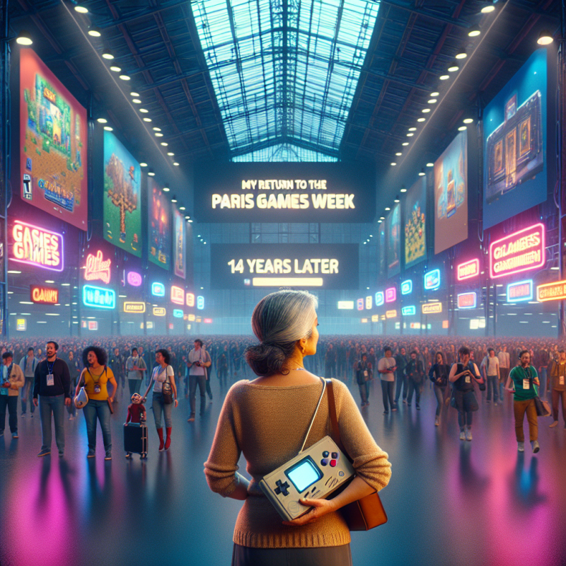 Illustration of Mon retour à la Paris Games Week - 14 ans après | Le site de Korben