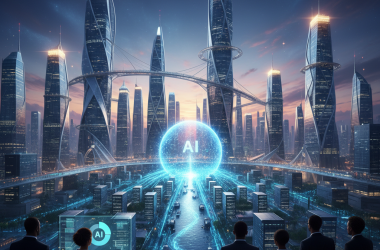 Illustration of Voici les 49 startups américaines en intelligence artificielle ayant levé 100 millions de dollars ou plus en 2025