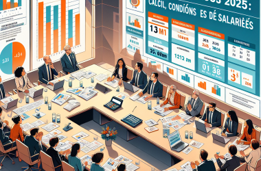 Illustration of Prime 13eme mois 2025: calcul, conditions et droits des salariés