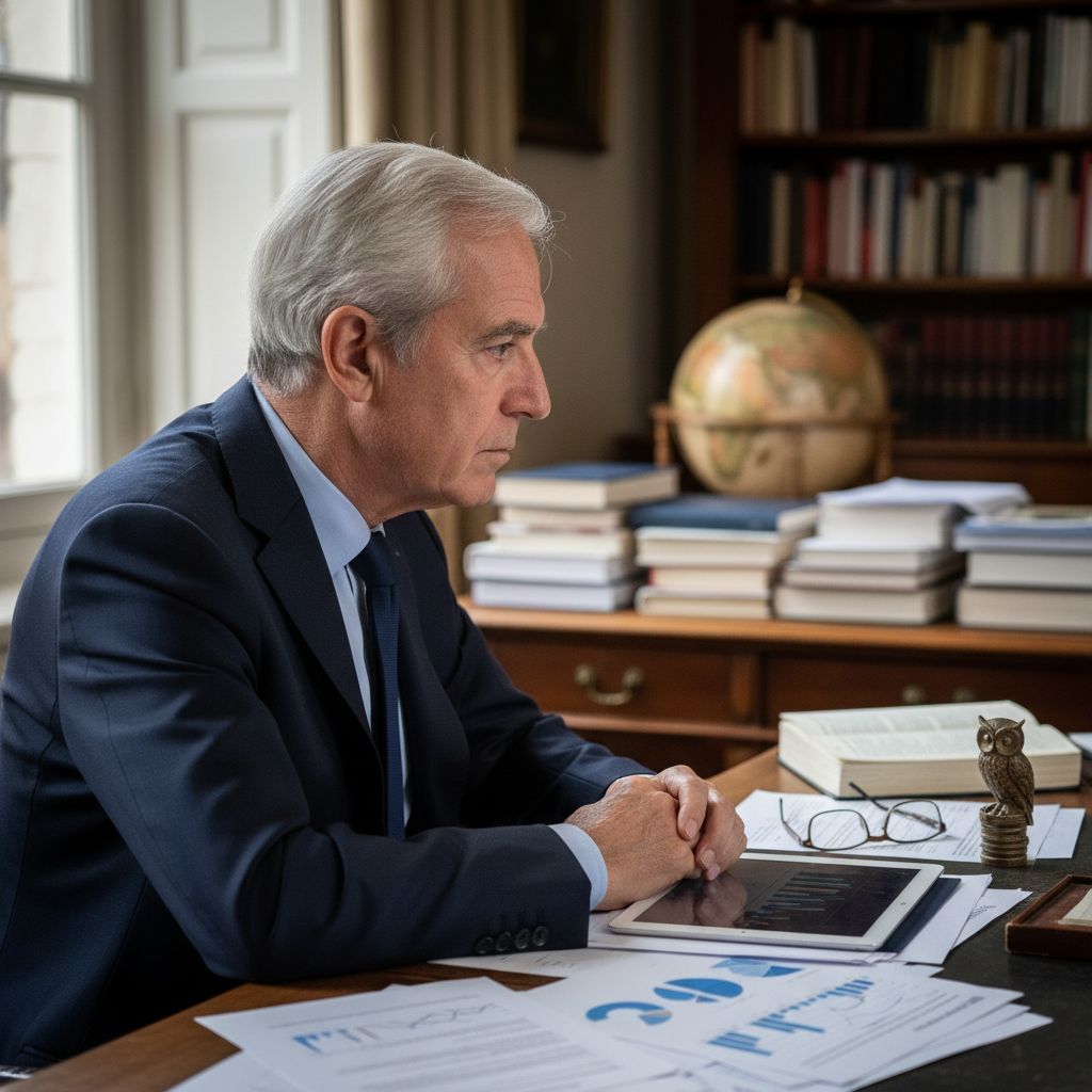 Illustration of Retraites, impôts, dette, seniors... L'interview en intégralité de Jean-Hervé Lorenzi