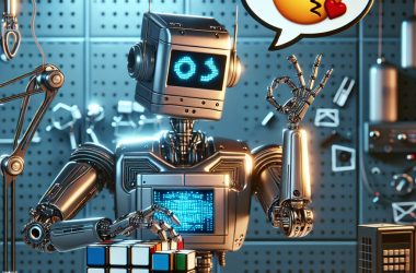 Illustration of SARCASM - Ce robot résout un Rubik's Cube en vous insultant | Le site de Korben