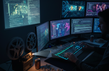 Illustration of Movies for Hackers - Quand le cinéma programme la réalité | Le site de Korben