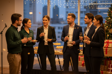Illustration of Fêtes de fin d'année en entreprise : les attentes des salariés