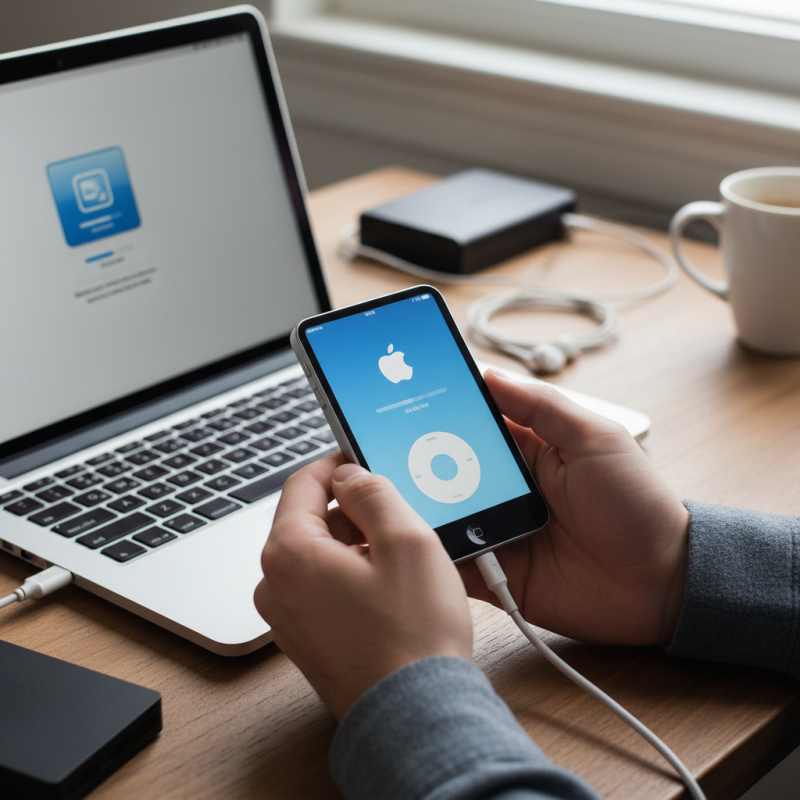 Illustration of Il installe iOS 6 sur un iPod touch 3 | Le site de Korben
