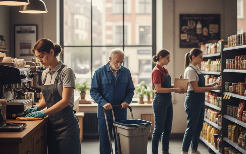 Illustration of 12,4% des salariés sont payés au Smic contre 17% au pic en 2023 : quel est le profil type de ceux qui travaillent pour 11 euros 88 de l'heure ?