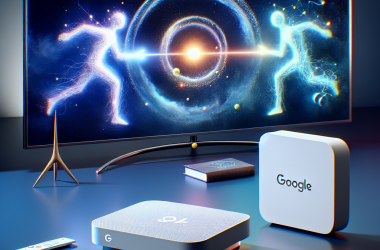 Illustration of Google apporte Gemini au Google TV Streamer