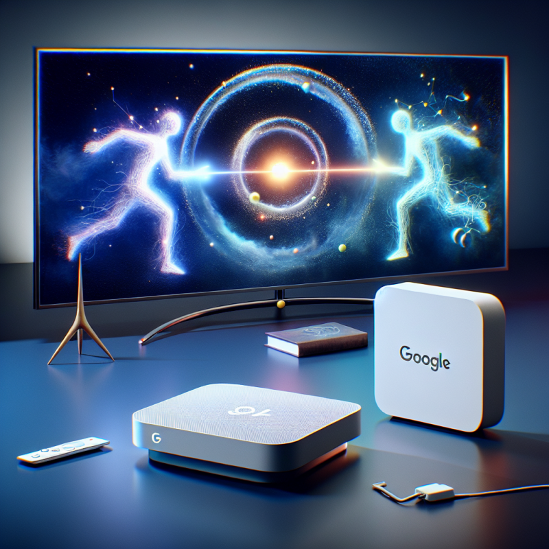 Illustration of Google apporte Gemini au Google TV Streamer