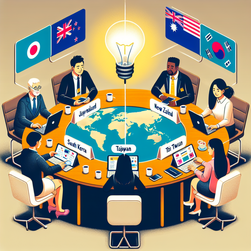 Illustration of ChatGPT lance des discussions de groupe en pilotage au Japon, en Nouvelle-Zélande, en Corée du Sud et à Taïwan