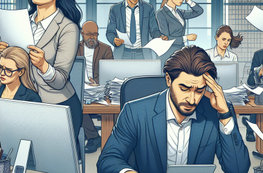 Illustration of Souvent sursollicités au travail, pourquoi les cadres et les managers cachent-ils leurs problèmes de santé mentale?