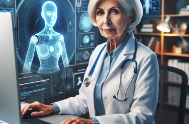 Illustration of Une ancienne médecin lance Robyn, un compagnon IA empathique