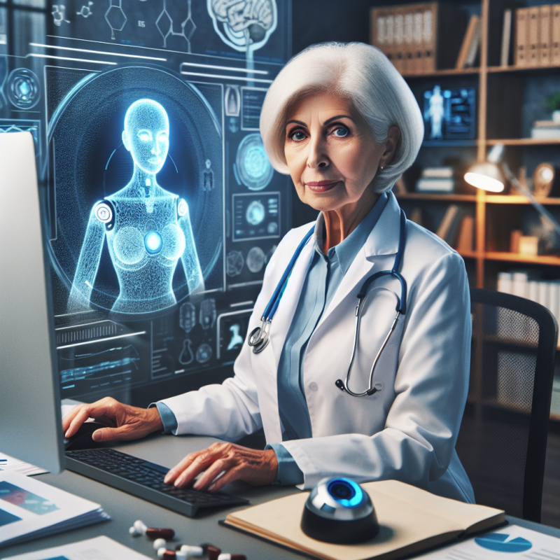 Illustration of Une ancienne médecin lance Robyn, un compagnon IA empathique