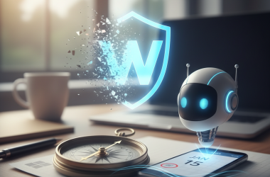 Illustration of Le chatbot AI de Microsoft, Copilot, quitte WhatsApp le 15 janvier