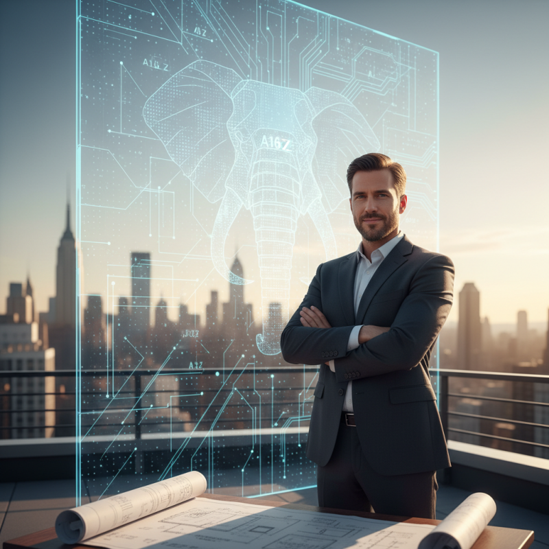 Illustration of a16z-backed super PAC is targeting Alex Bores, sponsor of New York’s AI safety bill — he says bring it on