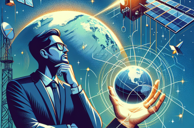 Illustration of Elon Musk a trouvé comment sauver la planète avec des satellites IA - Et c'est complètement con | Le site de Korben