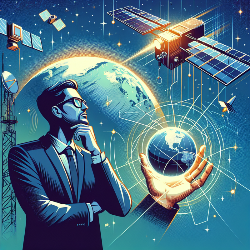 Illustration of Elon Musk a trouvé comment sauver la planète avec des satellites IA - Et c'est complètement con | Le site de Korben