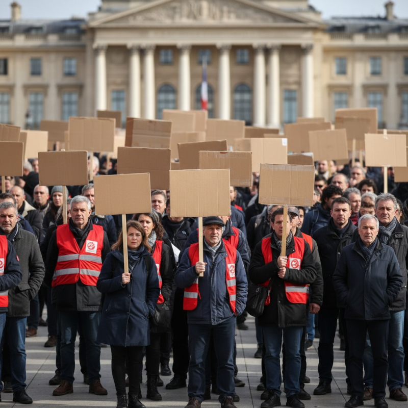 Illustration of 2,5 milliards d'euros d'économies par an jusqu'en 2029? Les syndicats demandent au gouvernement de renoncer formellement à une réforme globale de l'assurance-chômage