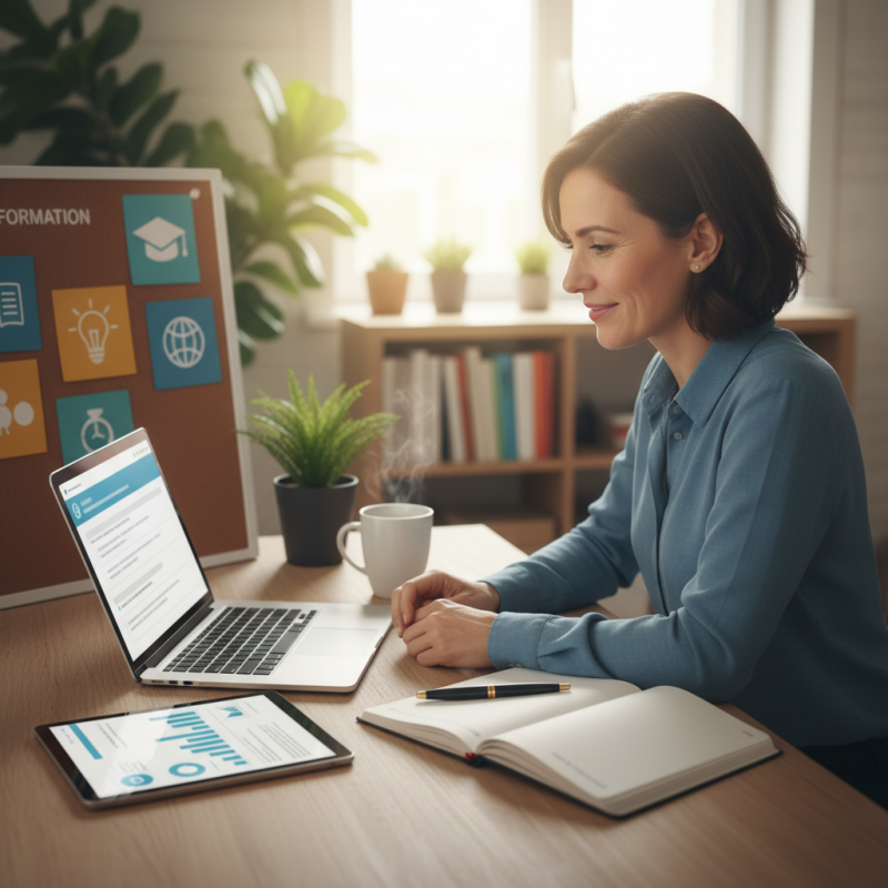 Illustration of Micro-entrepreneur : publication du modèle de déclaration de votre activité de formation - Centre Inffo